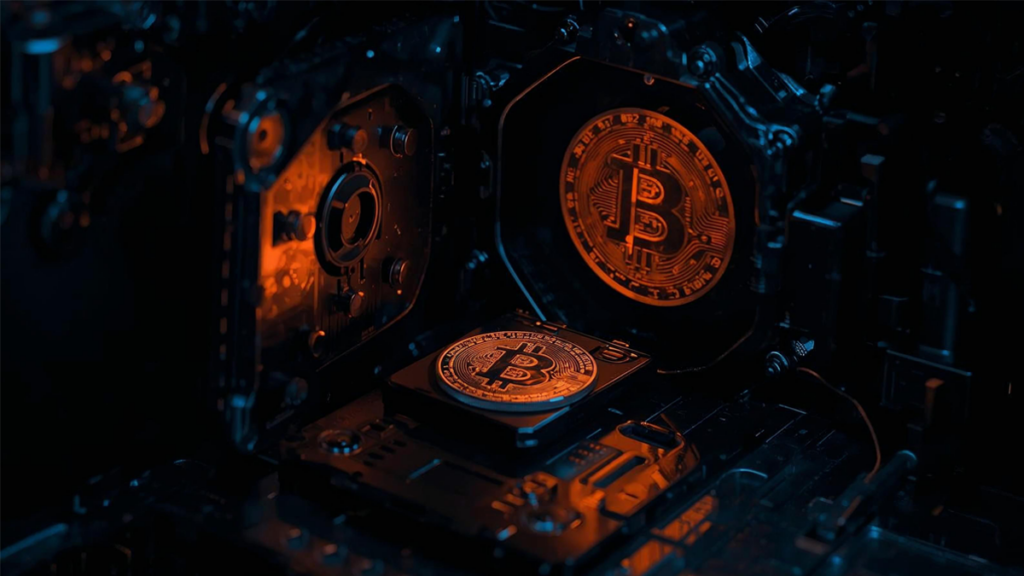 Bitcoin Wallet Illustration